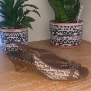 Etienne Aigner Brown Tatiana Heels